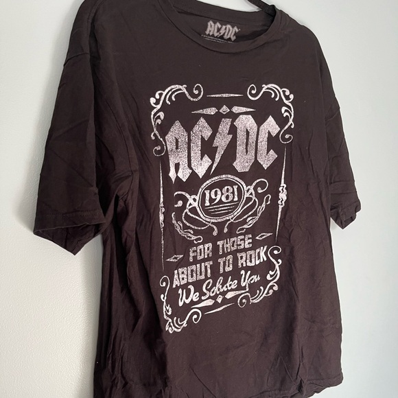 AC/DC Licensed Band Tee Graphic T-Shirt Concert Men’s XL Black - Picture 2 of 3